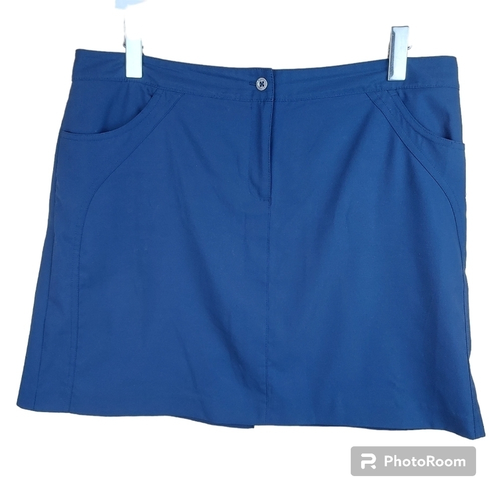 🍄3/50$🍄 IZOD Golf tennis picklebal navy Active skort Shorts/skirt  size 14